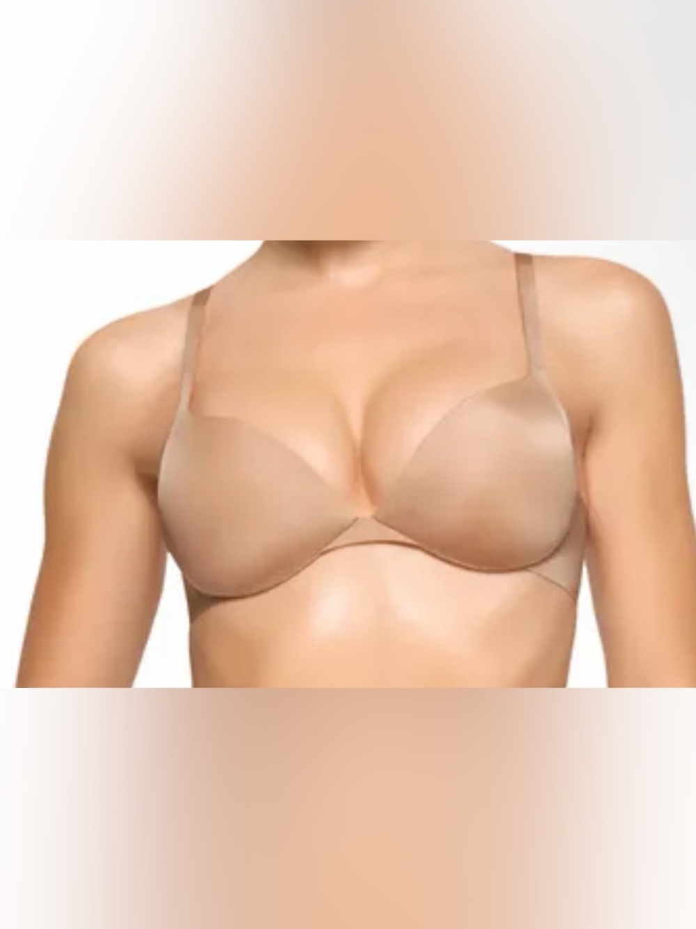 SKIMS Ultimate Push-Up Plunge Bra Clay 38D